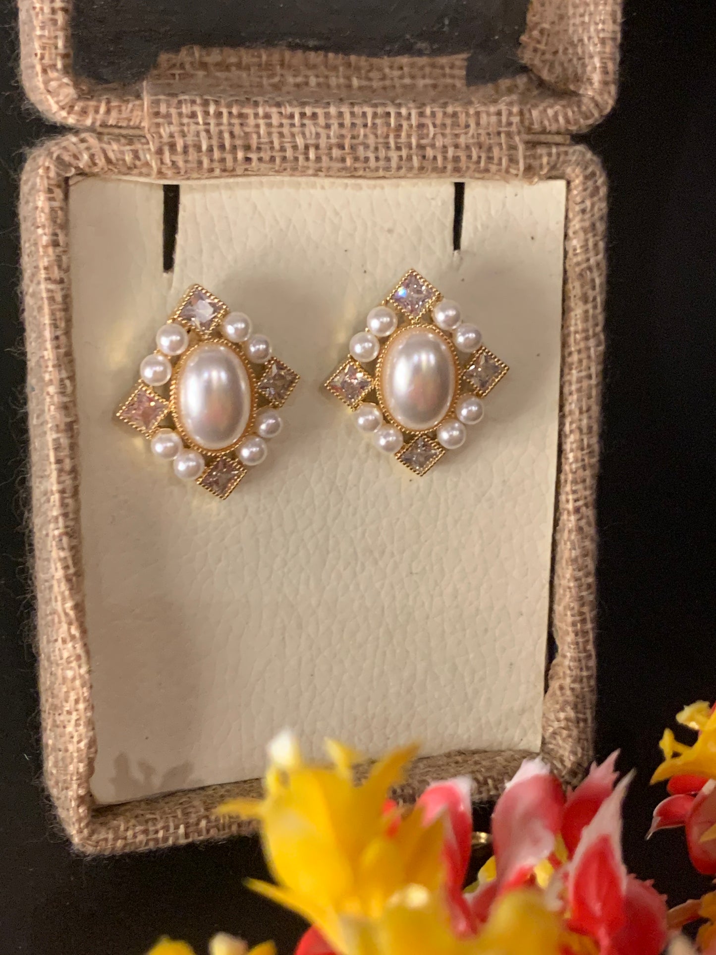 Victorian Style Faux Pearl