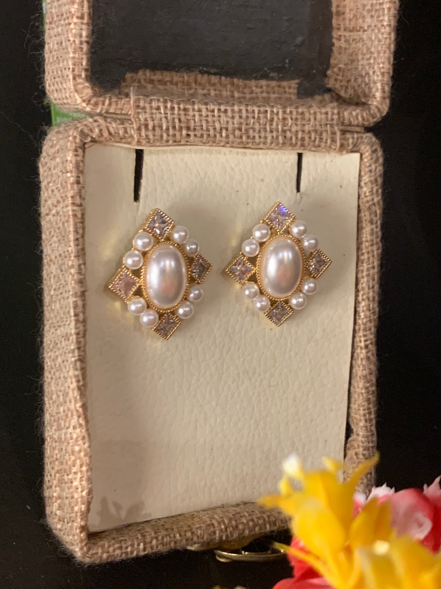 Victorian Style Faux Pearl
