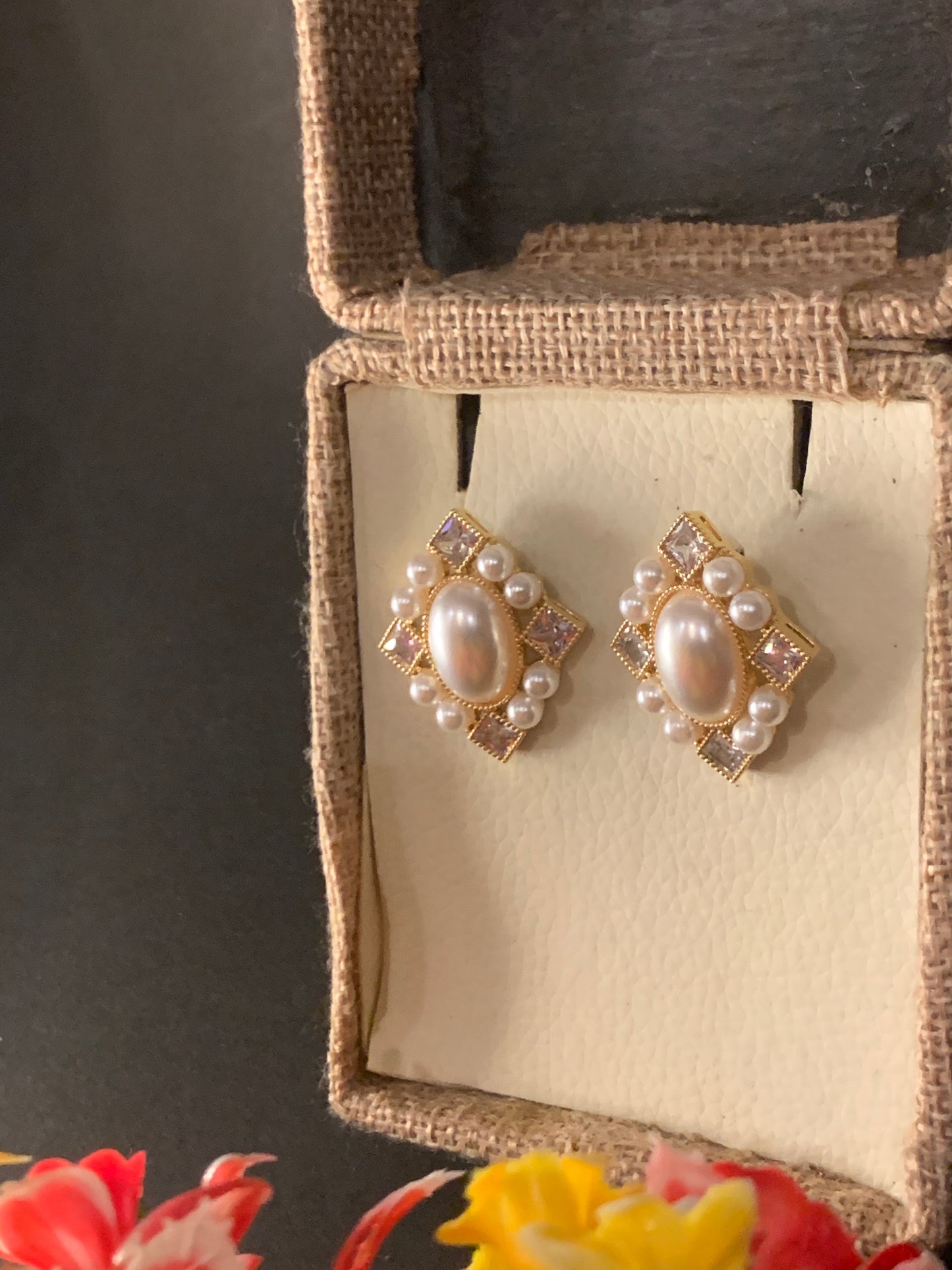 Victorian Style Faux Pearl