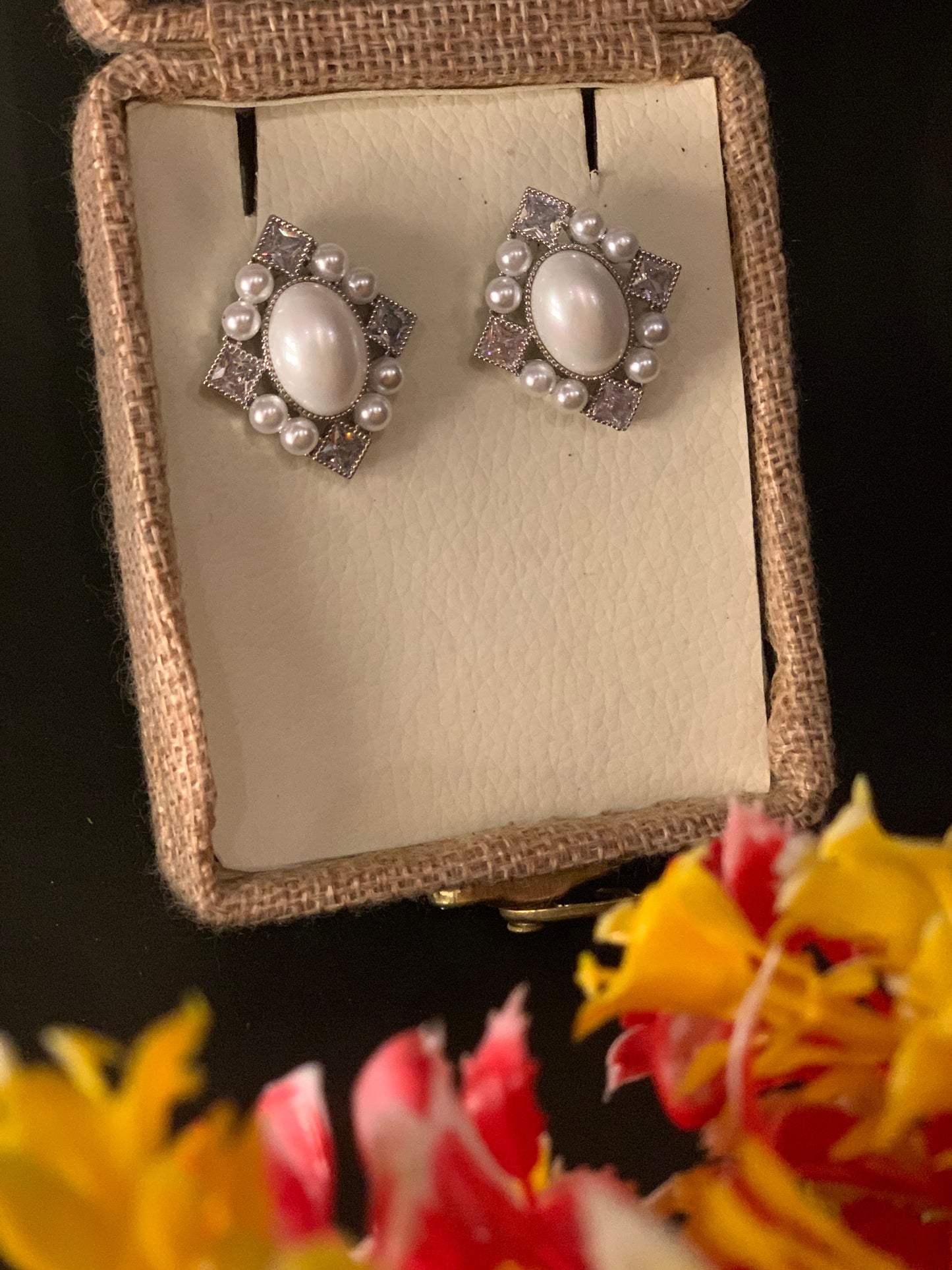 Victorian Style Faux Pearl