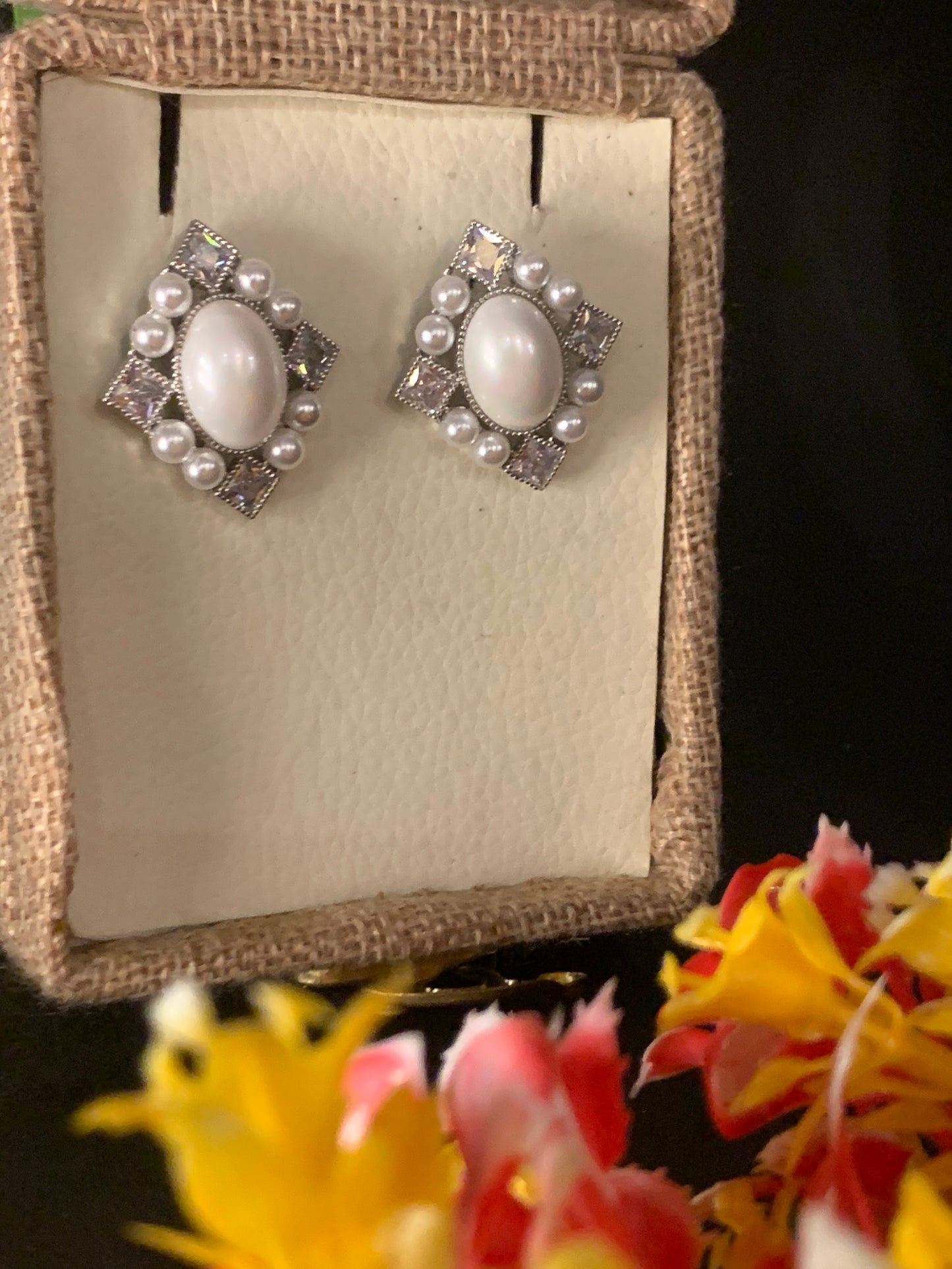 Victorian Style Faux Pearl