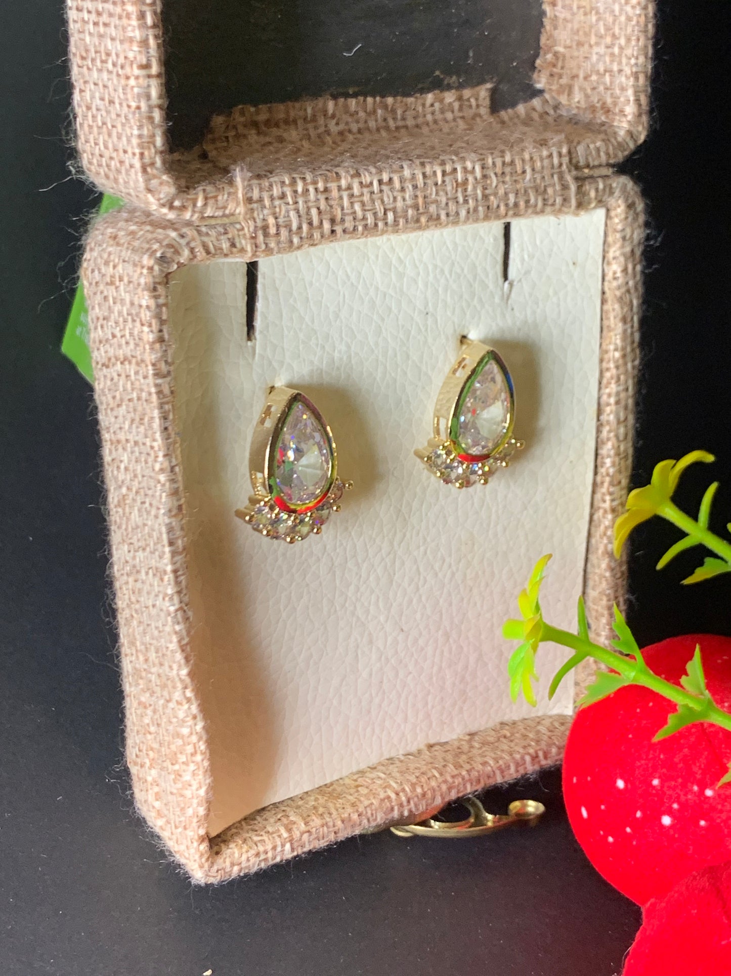 Diamond Flare Studs
