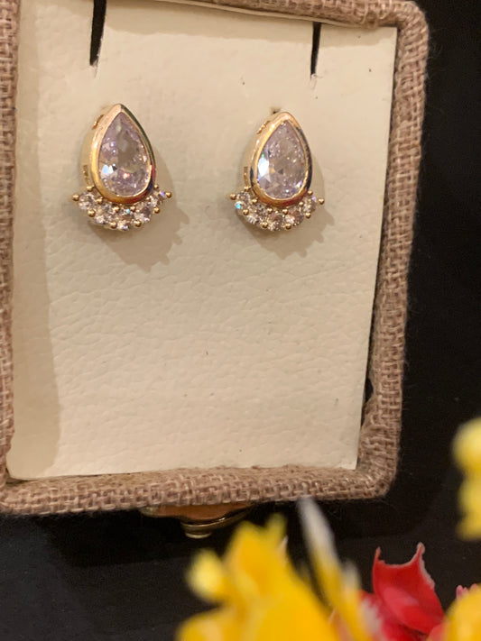 Diamond Flare Studs