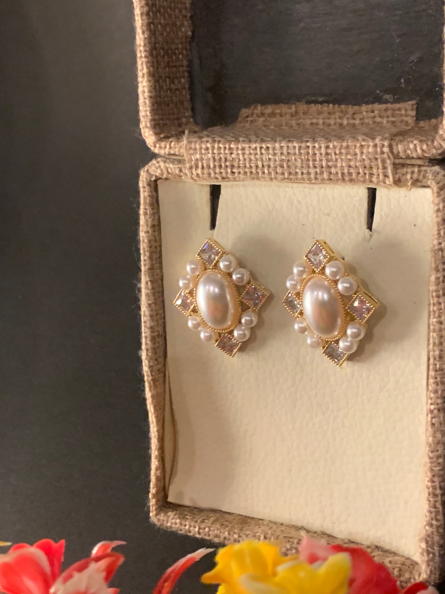 Victorian Style Faux Pearl