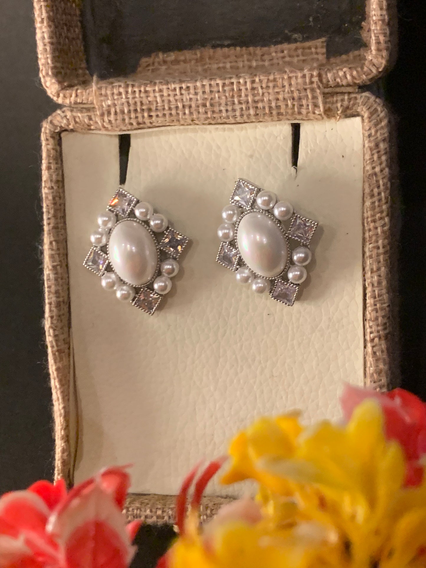 Victorian Style Faux Pearl