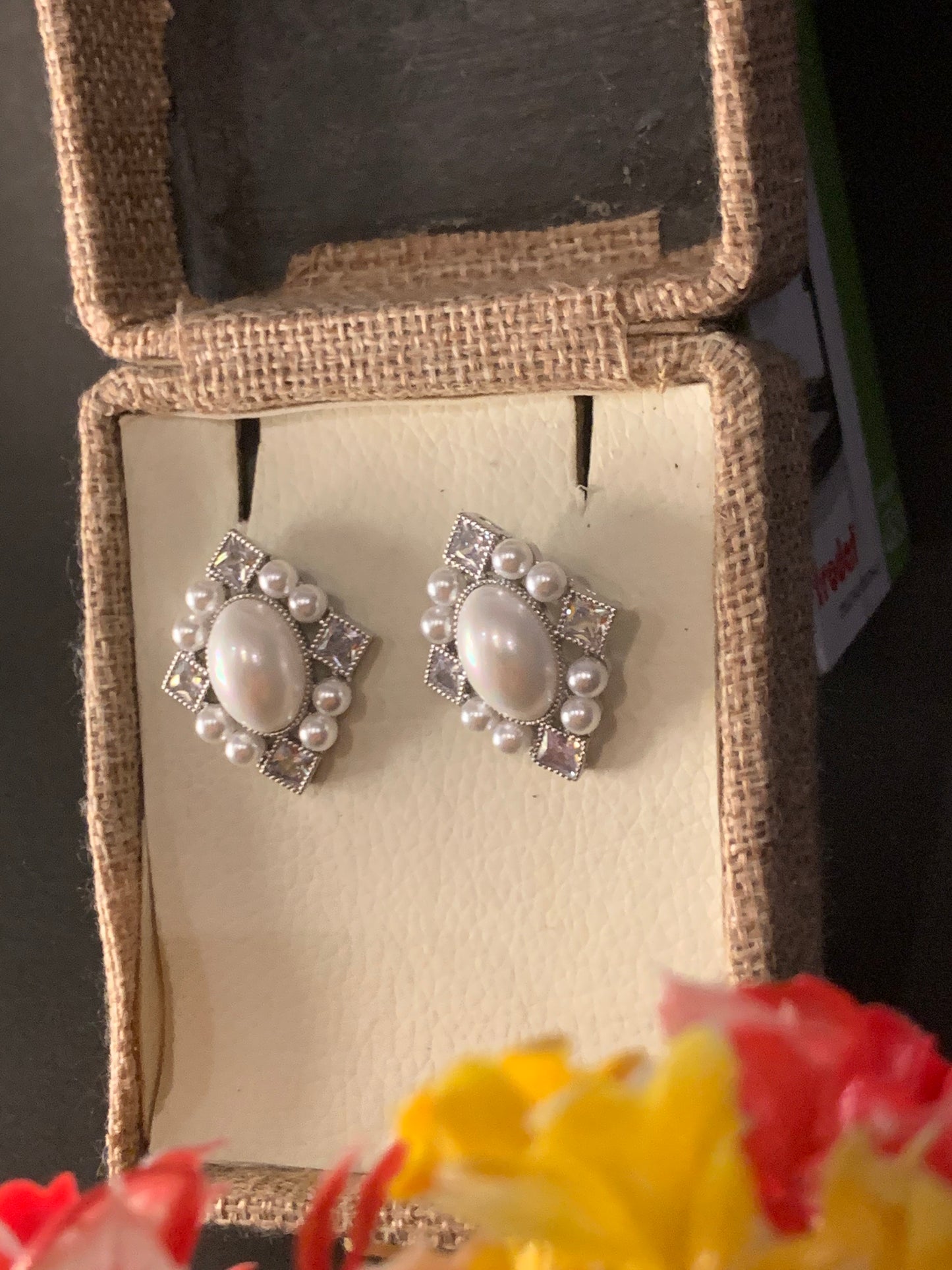 Victorian Style Faux Pearl