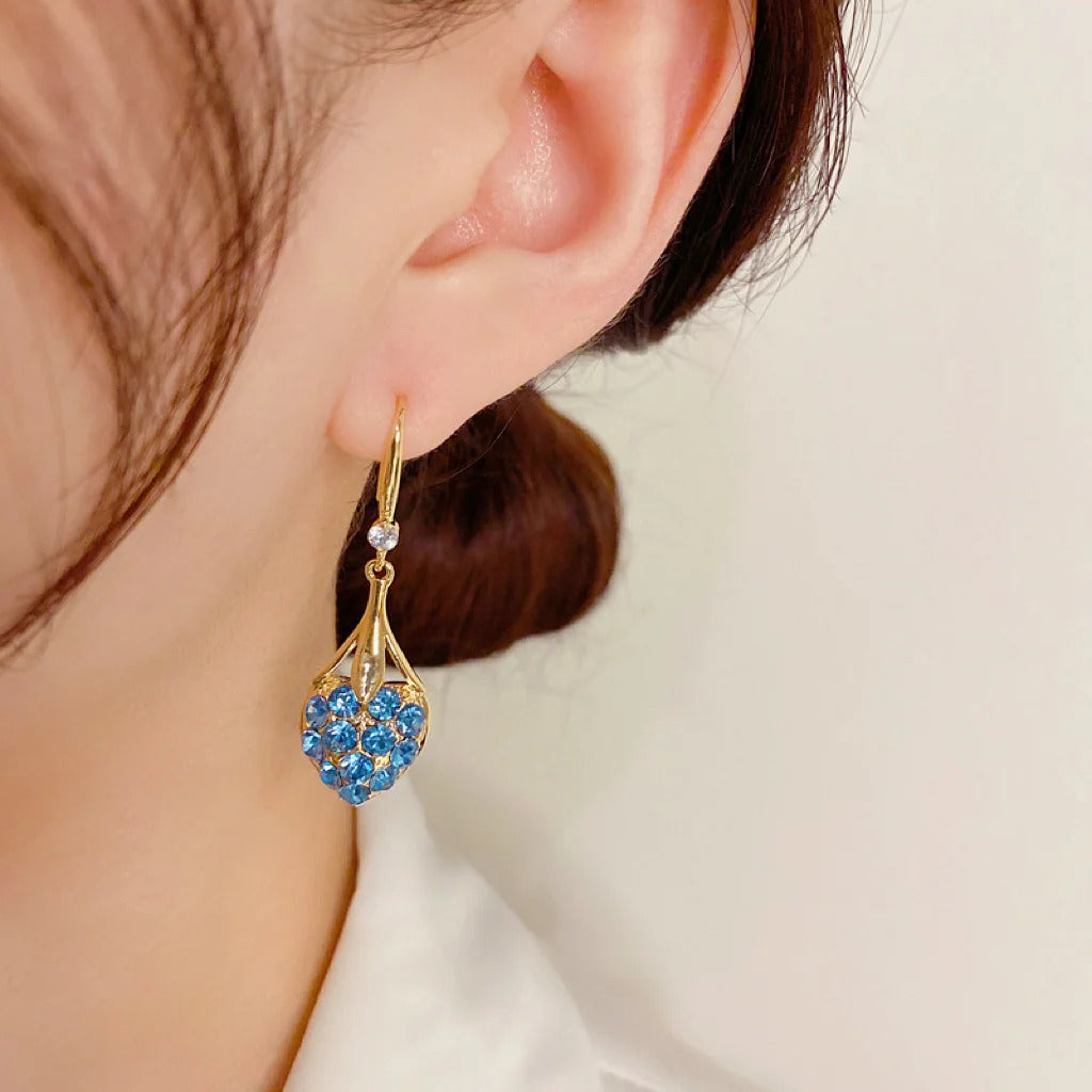 Drop Love Earrings for Teen Girls Minimalist Piercing Studs